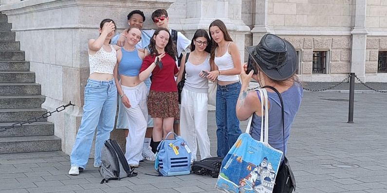 Francia diákok iskolánkban