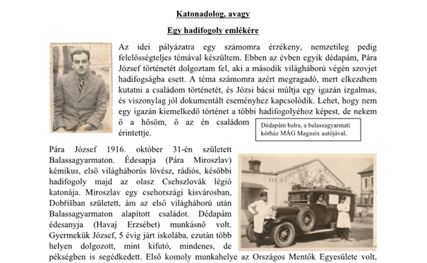 Országos Vers-, Prózaíró és Fotó Verseny