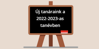 Új tanárok 2022
